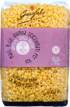 GAROFALO ANELLINI SENZA GLUTINE 400 G - farmacialombardia.it