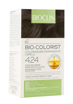 BIOCLIN BIO COLORIST 4,24 CASTANO BEIGE RAME CIOCCOLATO - farmacialombardia.it