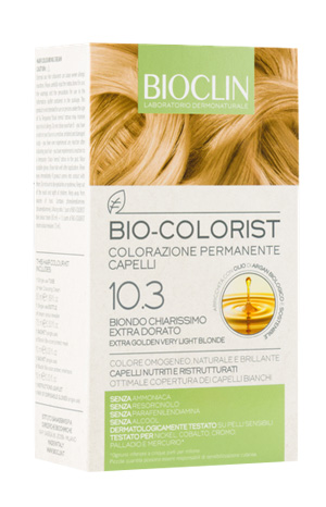 BIOCLIN BIO COLORIST 10,3 BIONDO CHIARISSIMO EXTRA DORATO - farmacialombardia.it
