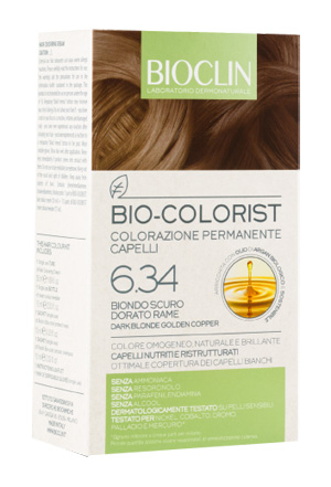 BIOCLIN BIO COLORIST 6,34 BIONDO SCURO DORATO RAME - farmacialombardia.it
