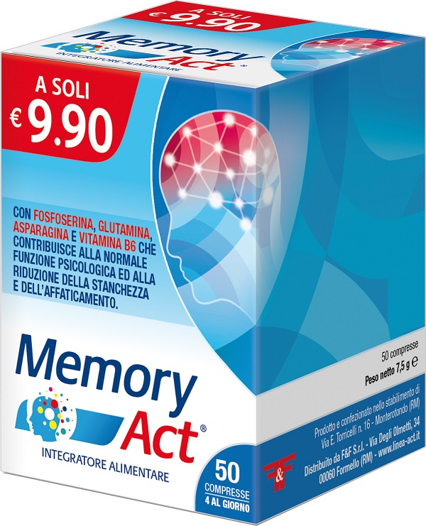 MEMORY ACT 50 COMPRESSE - farmacialombardia.it