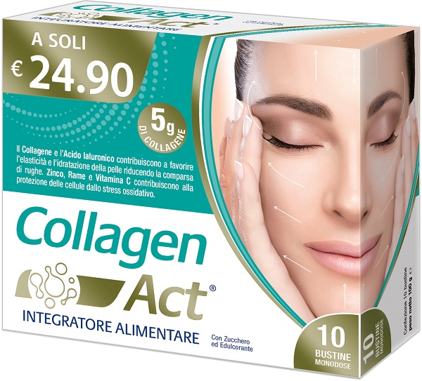 COLLAGEN ACT 10 BUSTINE MONODOSE - farmacialombardia.it
