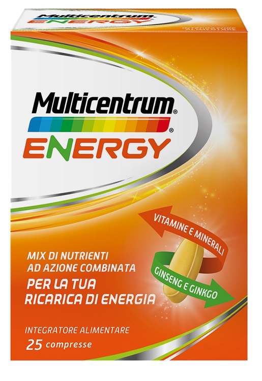MULTICENTRUM MC ENERGY 25 COMPRESSE - farmacialombardia.it