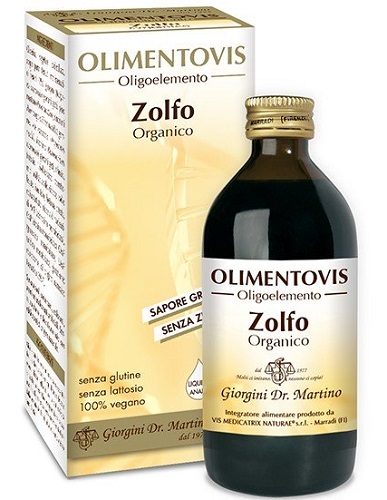 ZOLFO ORGANICO OLIMENTOVIS 200 ML - farmacialombardia.it