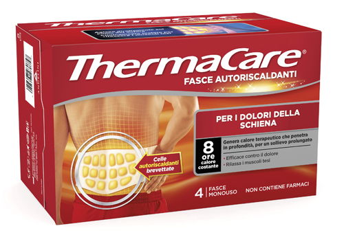 FASCE AUTORISCALDANTI THERMACARE SCHIENA 1 PEZZO - farmacialombardia.it