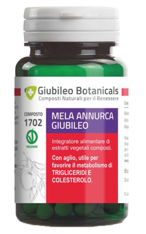 GIUBILEO BOTANICALS MELA ANNURCA 50 CAPSULE - farmacialombardia.it