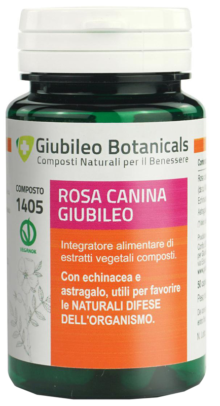 GIUBILEO BOTANICALS ROSA CANINA 50 CAPSULE - farmacialombardia.it