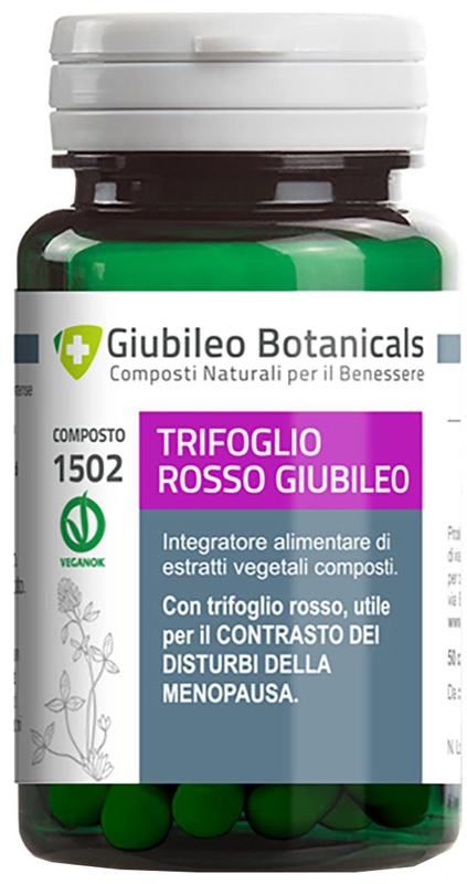 GIUBILEO BOTANICALS TRIFOGLIO ROSSO 50 CAPSULE - farmacialombardia.it