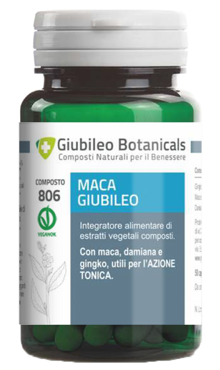 GIUBILEO BOTANICALS MACA 50 CAPSULE - farmacialombardia.it