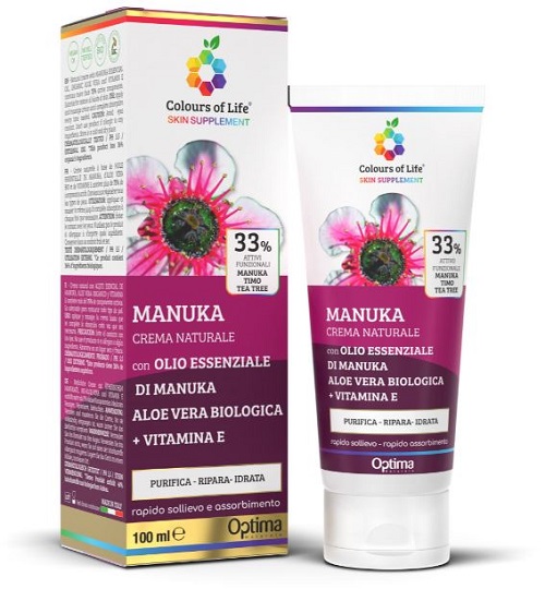 COLOURS OF LIFE SKIN SUPPLEMENT MANUKA CREMA 100 ML - farmacialombardia.it