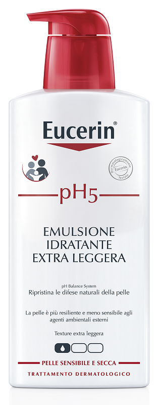 EUCERIN PH5 EMULSIONE IDRATANTE EXTRA LEGGERA 400 ML - farmacialombardia.it
