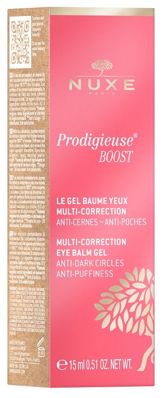 NUXE PRODIGIEUSE BOOST GEL BALSAMO OCCHI MULTI-CORREZIONE 15 ML - farmacialombardia.it