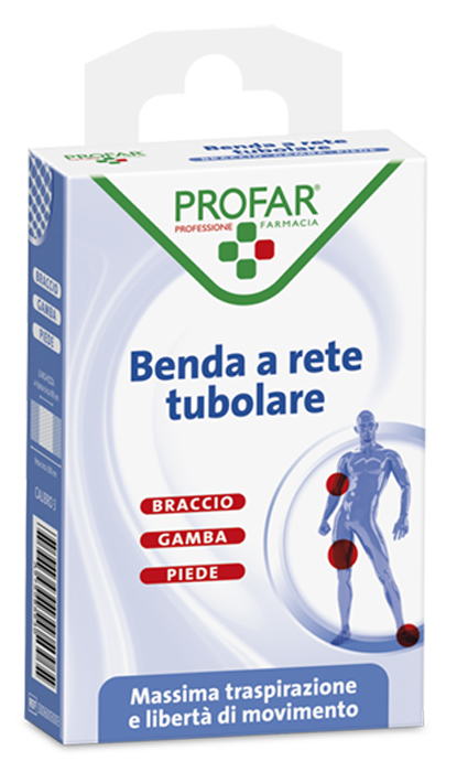 BENDA A RETE ELASTICA BRACCIA PIEDE GAMBA 3 MT TESI CALIBRO 3 PROFAR - farmacialombardia.it
