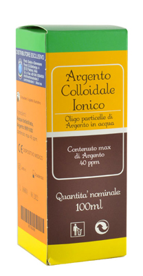 ARGENTO COLLOIDALE IONICO 40PPM CERTIFICATO SPRAY CON CONTAGOCCE 100 ML - farmacialombardia.it