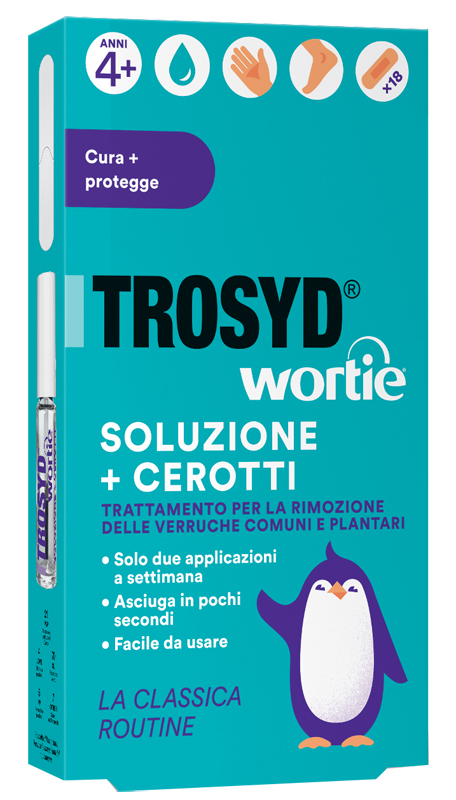 TROSYD WORTIE SOLUZIONE + CEROTTI - farmacialombardia.it