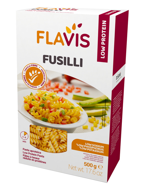 FLAVIS FUSILLI APROTEICI 500 G - farmacialombardia.it