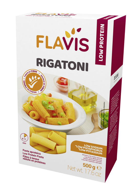 FLAVIS RIGATONI APROTEICI 500 G - farmacialombardia.it