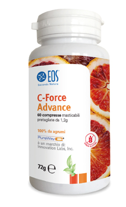 EOS C FORCE ADVANCE 60 COMPRESSE MASTICABILI - farmacialombardia.it