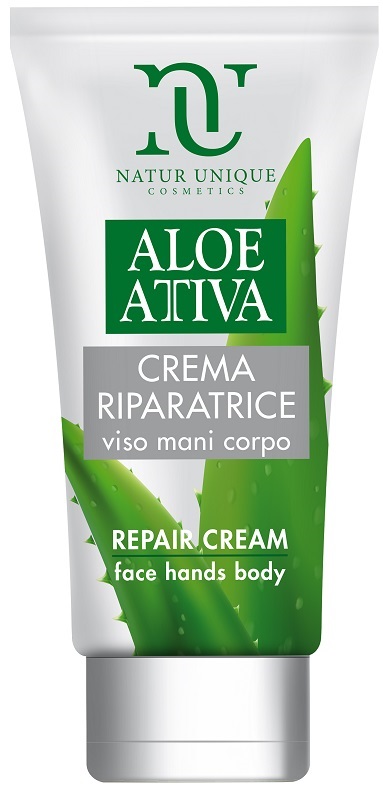 ALOE ATTIVA CREMA RIPARATRICE 150 ML NATUR UNIQUE - farmacialombardia.it