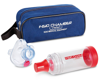FISIOCHAMBER VISION PLUS INFANT CAMERA DI INALAZIONE ANTI STATICA CON MASCHERA PANDA - farmacialombardia.it