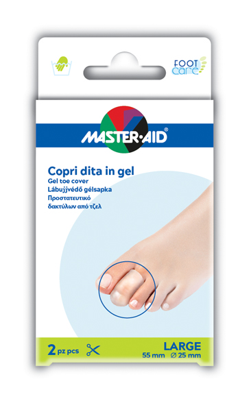 COPRI DITA MASTER-AID FOOTCARE IN GEL LARGE 2 PEZZI C2 - farmacialombardia.it