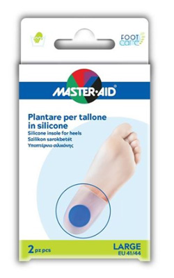 TALLONIERA IN DUE TIPOLOGIE DI SILICONE MASTER-AID FOOTCARE LARGE 2 PEZZI F4 - farmacialombardia.it