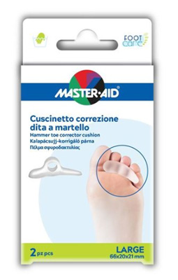 CORRETTORE DITA A MARTELLO MASTER-AID FOOTCARE LARGE 2 PEZZI C13 - farmacialombardia.it