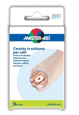 CEROTTO CALLI MASTER-AID FOOTCARE IN SCHIUMA PU 3 MM 9 PEZZI B9 - farmacialombardia.it