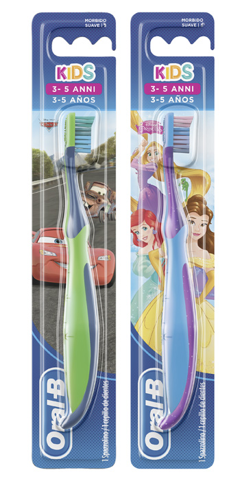 ORALB KIDS SPAZZOLINO MANUALE CARS&PRINCESS 3-5 ANNI - farmacialombardia.it