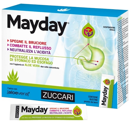 MAYDAY SOSPENSIONE PER USO ORALE ALLA MENTA 24 BUSTINE 10 ML - farmacialombardia.it