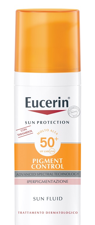 EUCERIN SUN PROTECTION SPF 50+ PIGMENT CONTROL SUN FLUID 50 ML - farmacialombardia.it