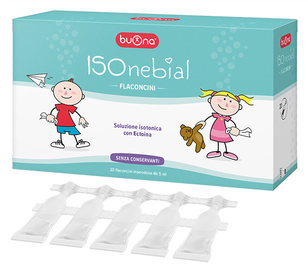ISONEBIAL FLACONCINI SOLUZIONE ISOTONICA 0,9% CON AGGIUNTA DI ECTOINA 20X5 ML - farmacialombardia.it