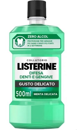 LISTERINE DENTI & GENGIVE DELICATO 500 ML - farmacialombardia.it