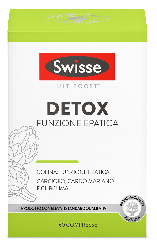 SWISSE DETOX FUNZIONE EPATICA 60 COMPRESSE DA 1085 MG - farmacialombardia.it
