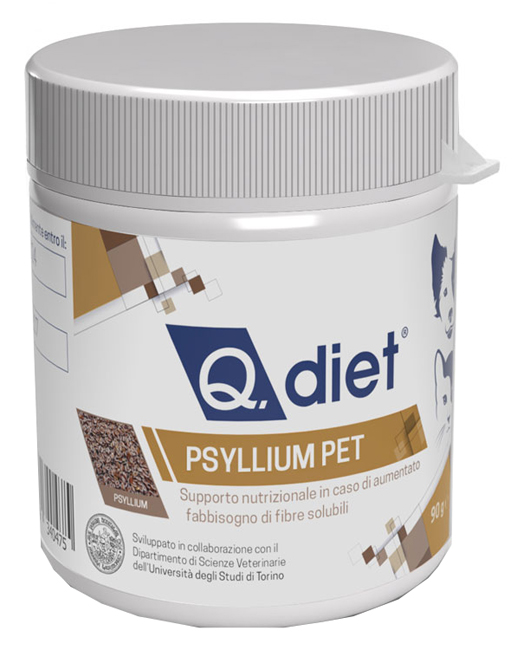 Q DIET PSYLLIUM PET POLVERE 90 G - farmacialombardia.it