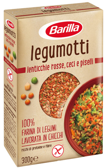 BARILLA LEGUMOTTI LENTICCHIE ROSSE CECI PISELLI 300 G - farmacialombardia.it