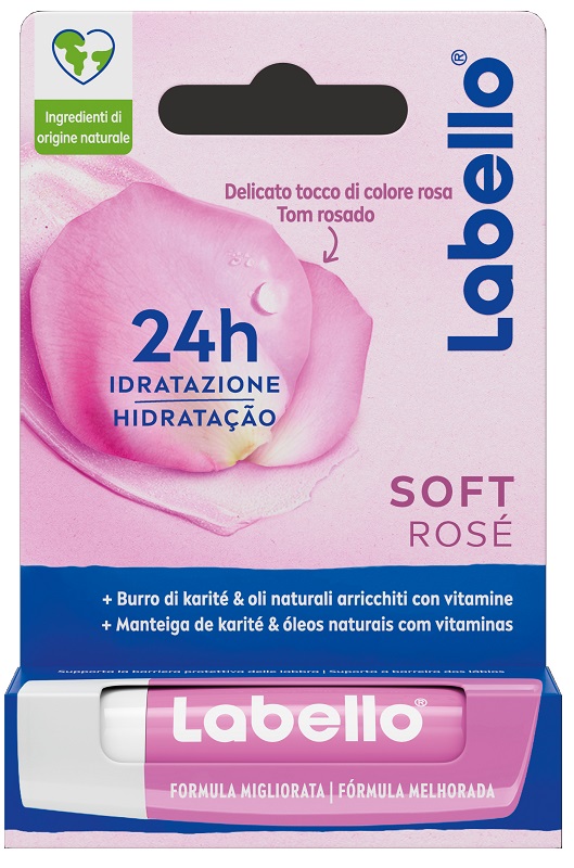 LABELLO SOFT ROSE 5,5 ML - farmacialombardia.it