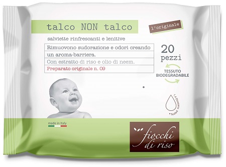 FIOCCHI DI RISO SALVIETTE TALCO NON TALCO - farmacialombardia.it