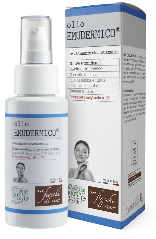 FIOCCHI DI RISO OLIO EMUDERMICO ELASTICIZZANTE 70 ML - farmacialombardia.it