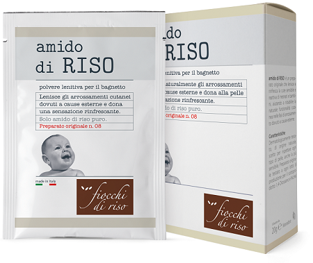 FIOCCHI DI RISO AMIDO DI RISO POLVERE LENITIVO 100 G - farmacialombardia.it