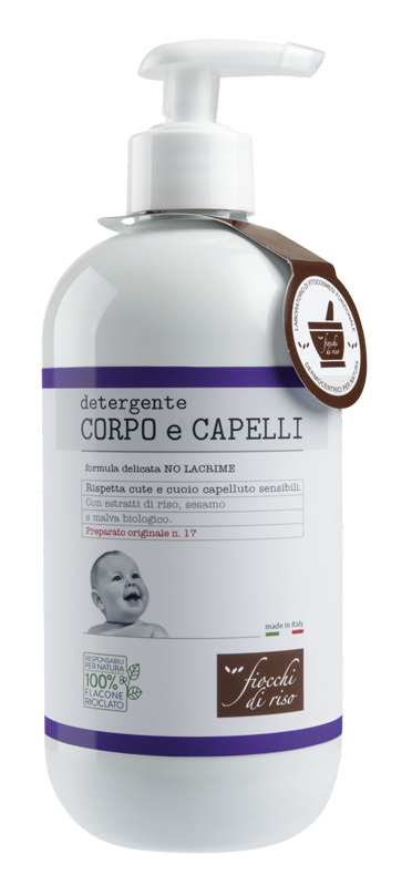 FIOCCHI DI RISO DETERGENTE CAPELLI E CORPO 400 ML - farmacialombardia.it