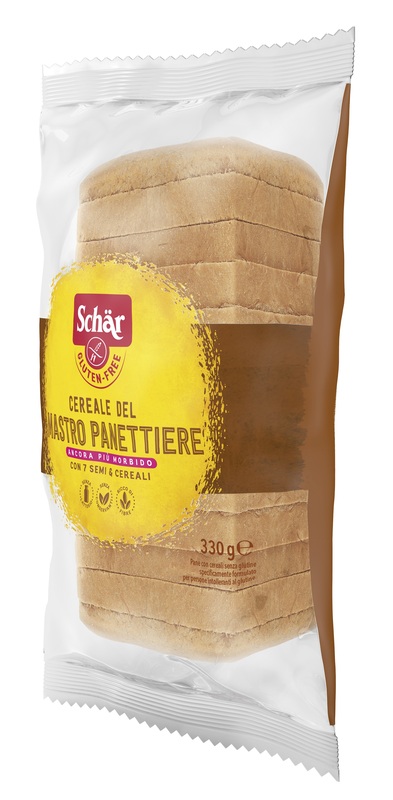 SCHAR CEREALE DEL MASTRO PANETTIERE PANE CON CEREALI SENZA LATTOSIO 330 G - farmacialombardia.it