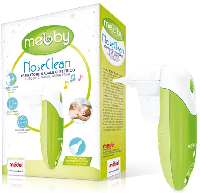 MEBBY NOSE CLEAN ASPIRATORE NASALE ELETTRICO 1 PEZZO - farmacialombardia.it