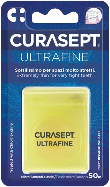 CURASEPT ULTRAFINE FILO INTERDENTALE NON CERATO CLOREXIDINA - farmacialombardia.it