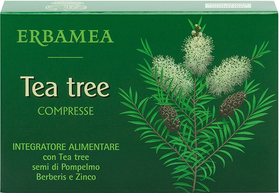 ERBAMEA TEA TREE 30 COMPRESSE - farmacialombardia.it