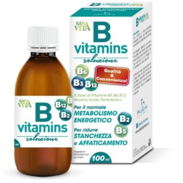 SANAVITA B VITAMINS SOLUZIONE 100 ML - farmacialombardia.it
