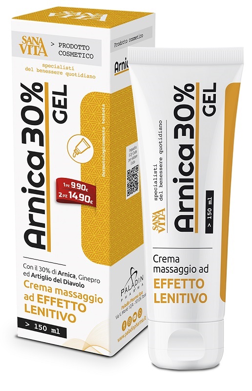 SANAVITA ARNICA 30% GEL 150 ML - farmacialombardia.it