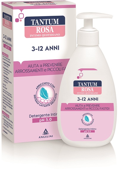 TANTUM ROSA 3-12 ANNI DETERGENTE INTIMO 200 ML - farmacialombardia.it