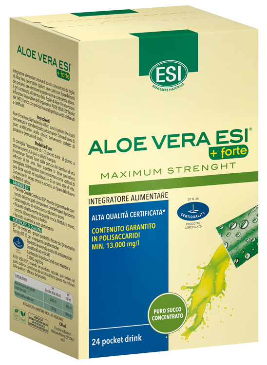ESI ALOE VERA SUCCO + FORTE 24 POCKET DRINK - farmacialombardia.it