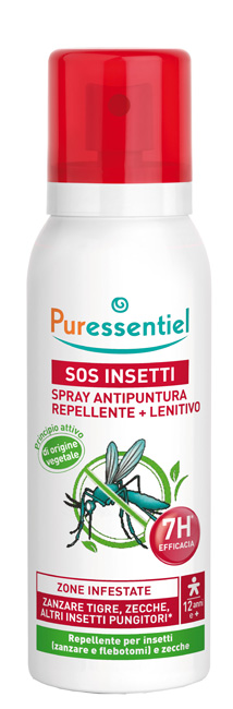 PURESSENTIEL SPRAY ANTIPUNTURA SOS INSETTI PMC 75 ML - farmacialombardia.it